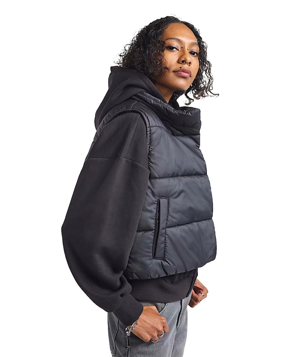 2026 VANS WMNS MTE HILLGATE CROPPED VEST BLACK