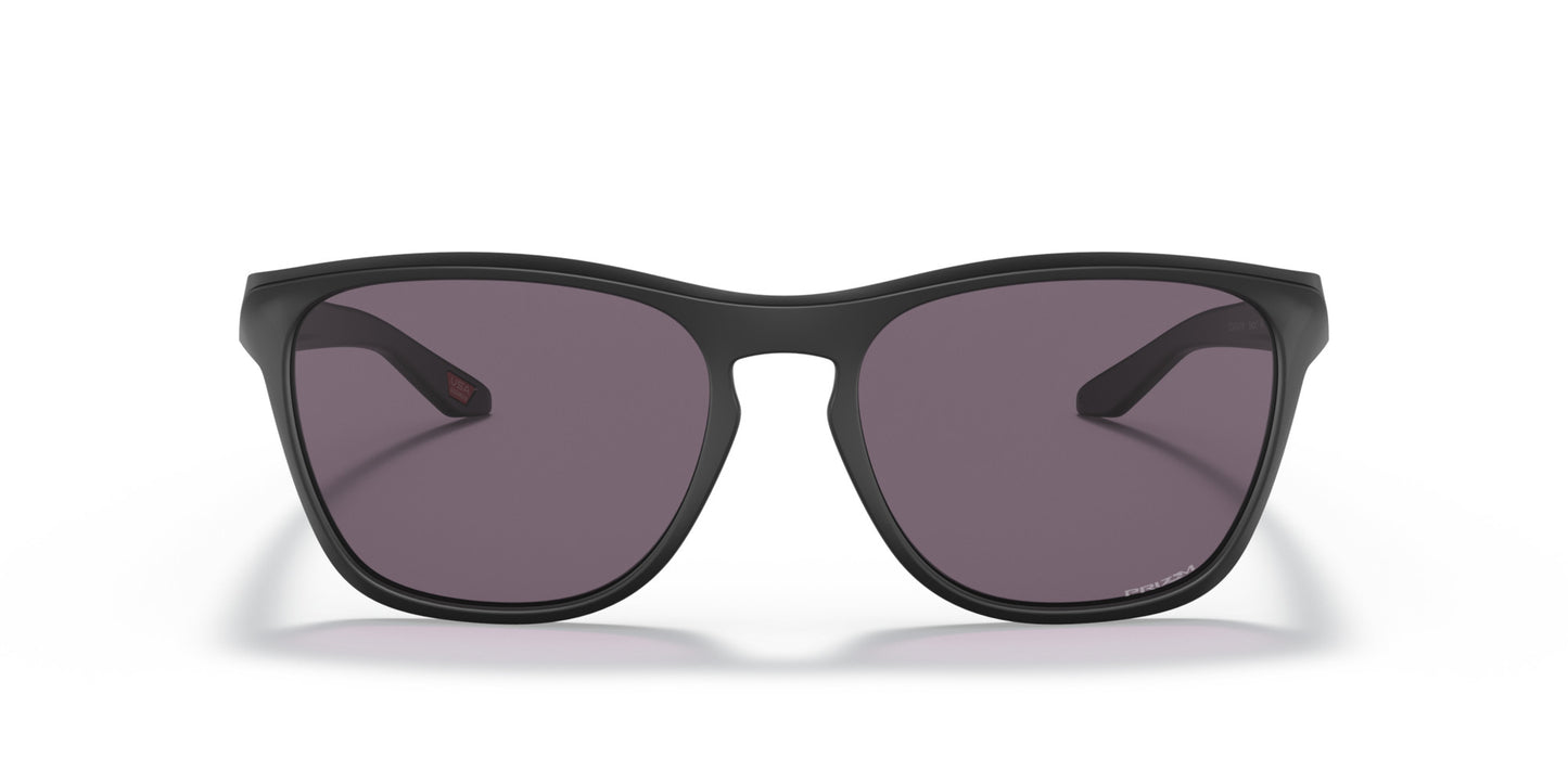 OAKLEY MANORBURN MATTE BLACK SUNGLASSES w/ PRIZM GREY LENS