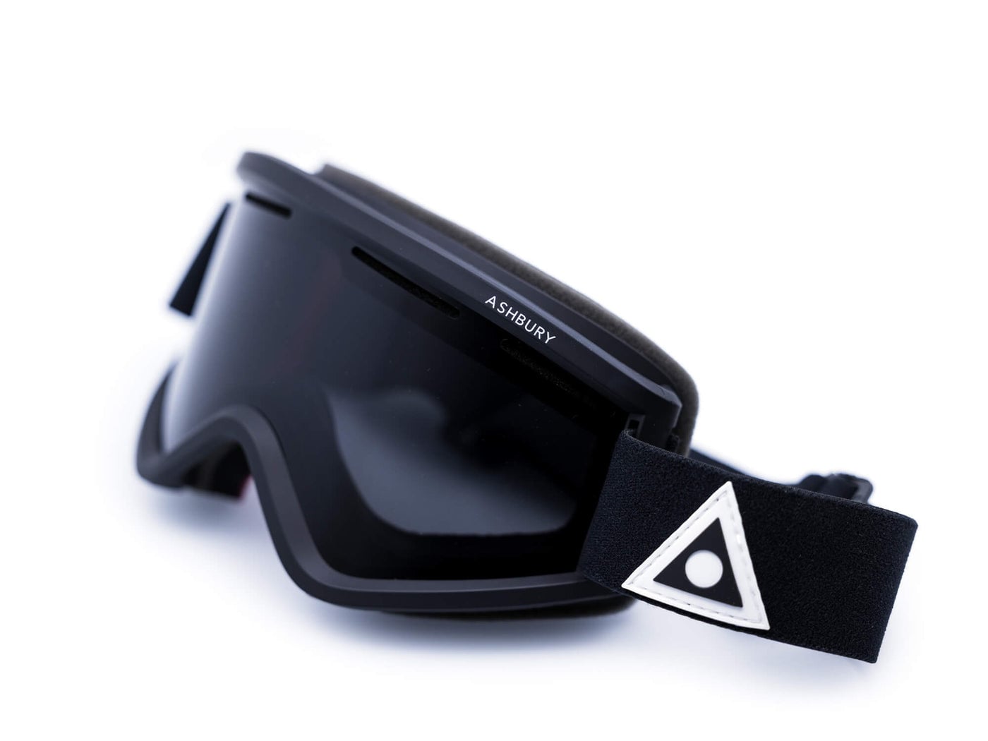 2026 ASHBURY BLACKBIRD GGL BLK TRI w/ DK SMOKE LENS + YLW