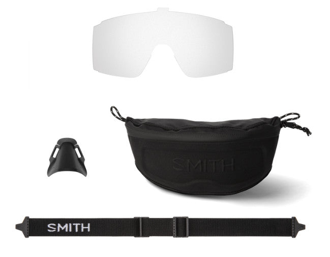 SMITH PURSUIT MATTE SLATE SUNGLASSES W/CP GLCR PHTCHRMC CPPR GRY RD MRR