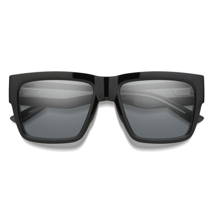SMITH LINEUP BLACK SUNGLASSES w/ PLR GRY