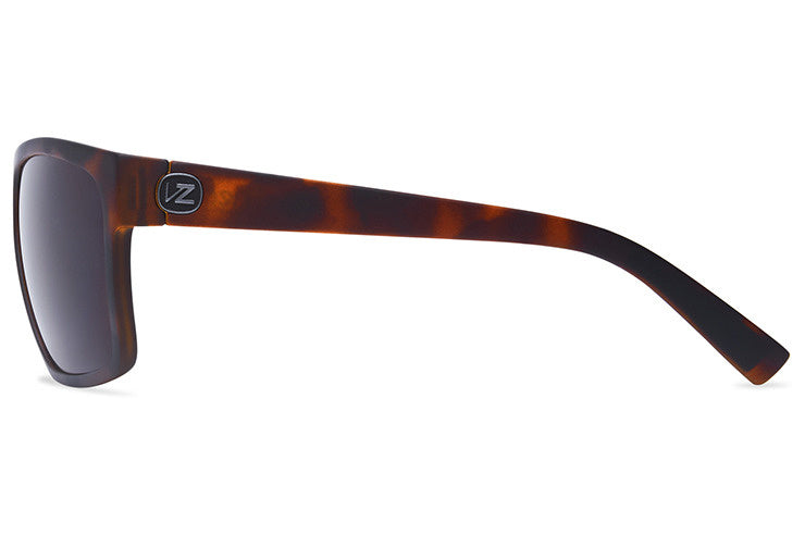 VONZIPPER DIPSTICK SATIN TORT SUNGLASSES w/ VINT GREY PLR LENS