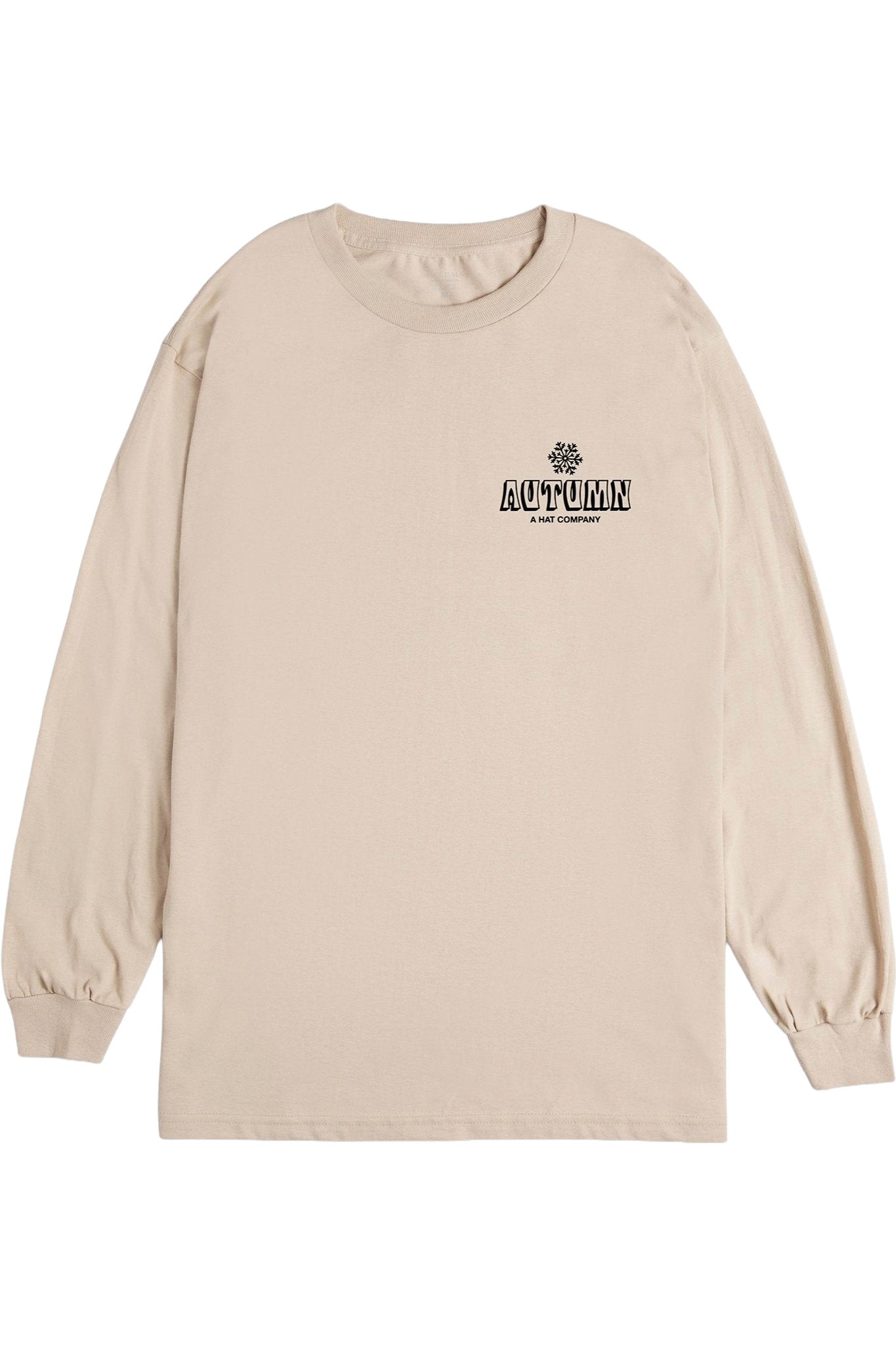 2025 AUTUMN HAT CO L/S TEE SAND