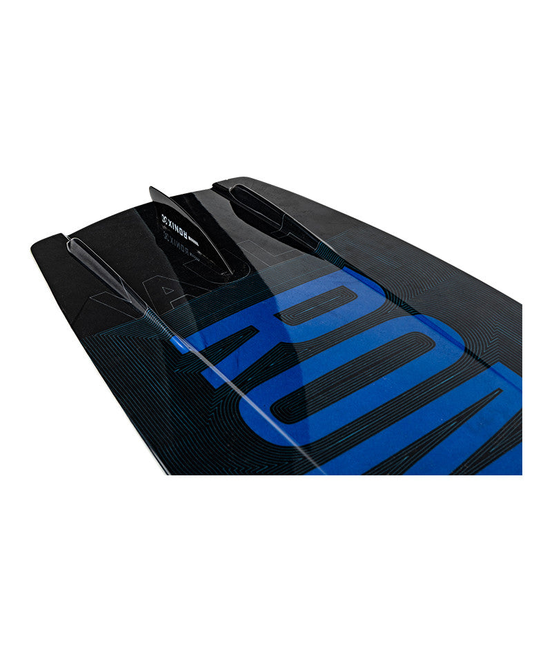 2026 RONIX VAULT MODELLO CORE WAKE BOARD - BLACK/BLUE/FLASH