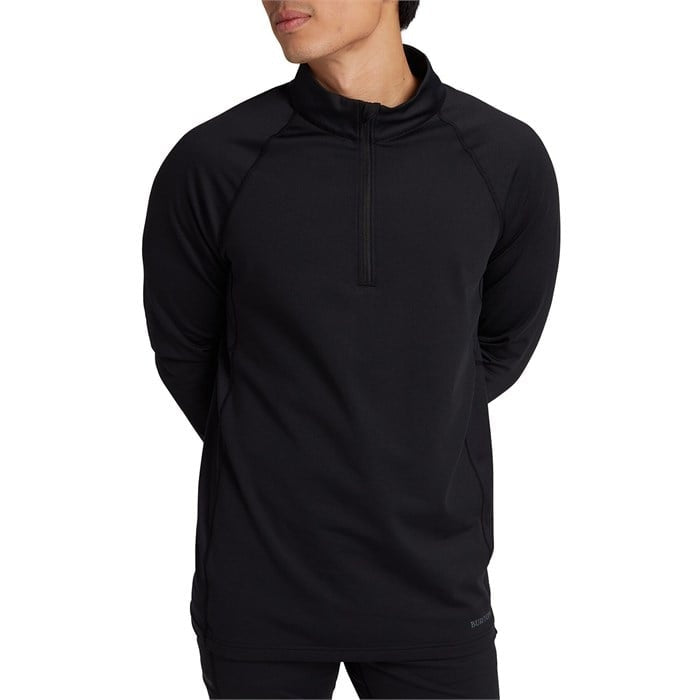 2026 BURTON HEAVYWEIGHT X QUARTER ZIP TRUE BLACK