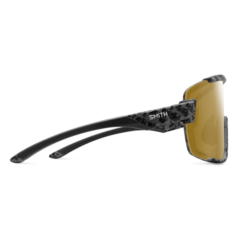 SMITH WILDCAT MATTE GREY SUNGLASSES w/ MRBL/PC/CP PLR BRZ