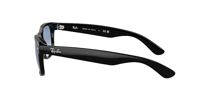 PLX RAY-BAN NEW WAYFARER SUNGLASSES BLACK/BLUE