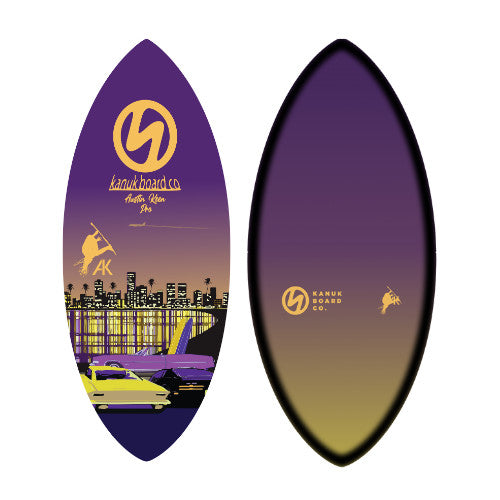 2026 KANUK VEDDER CARBON PRO WAKE SURF BOARD - AK NIGHT