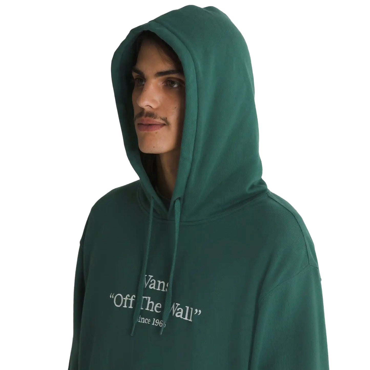 VANS MENS QUOTED LOOSE PO HOODY SP24 BISTRO GREEN