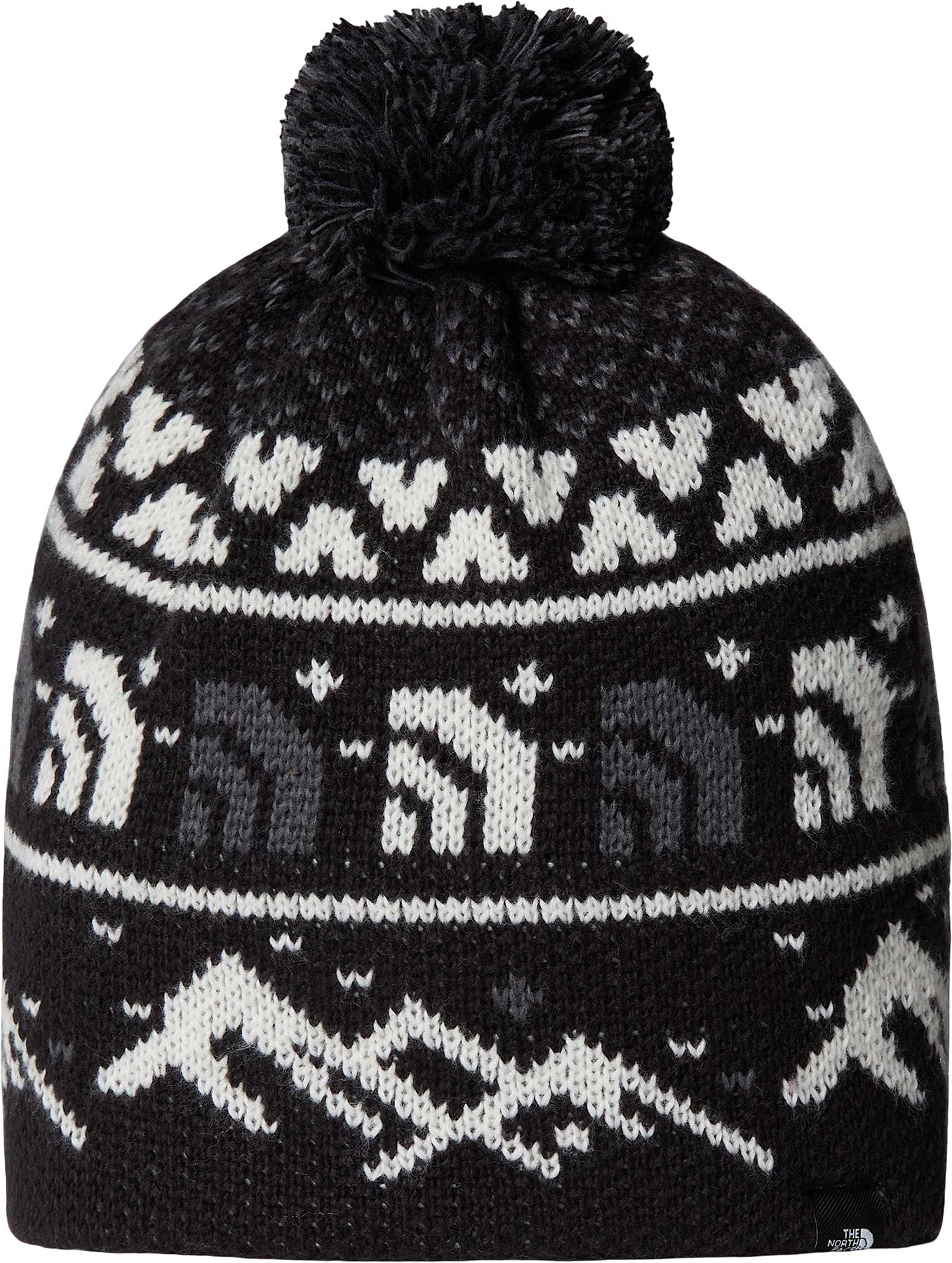 2026 TNF CABIN SKI TUKE BLK JACQUARD/POM