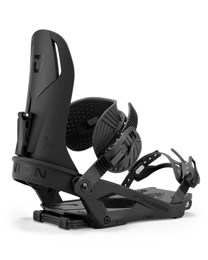 2025 UNION CHARGER SNOWBOARD BINDINGS BLACK