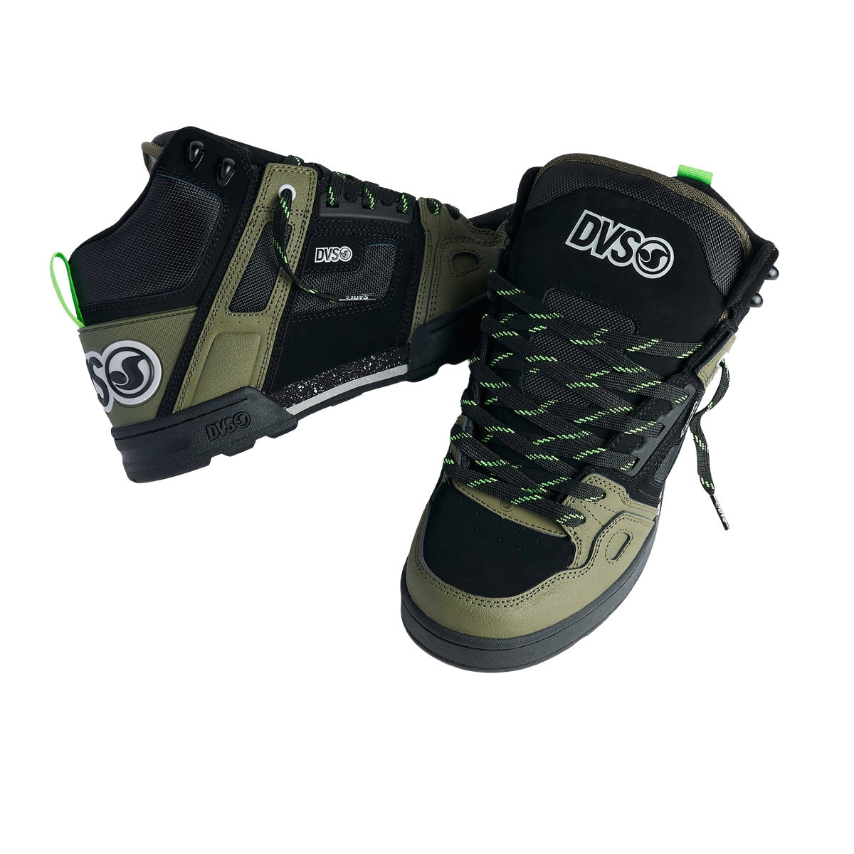 DVS MENS COMANCHE BOOT FA25 ( 301) OLV/BLK/LIME