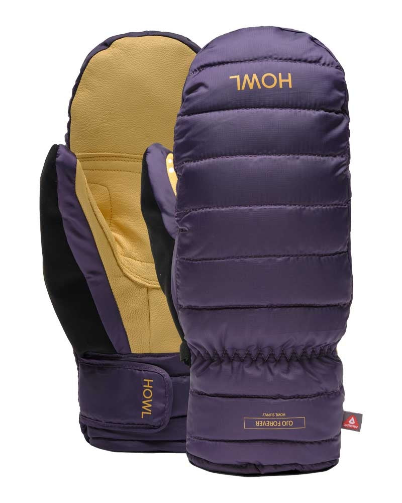 2025 HOWL DOWN MITT EGGPLANT