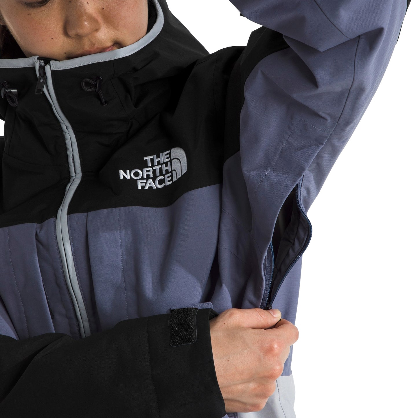 2026 TNF WMNS NAMAK INS JACKET BLU FLX/TWL GLXY/BLK