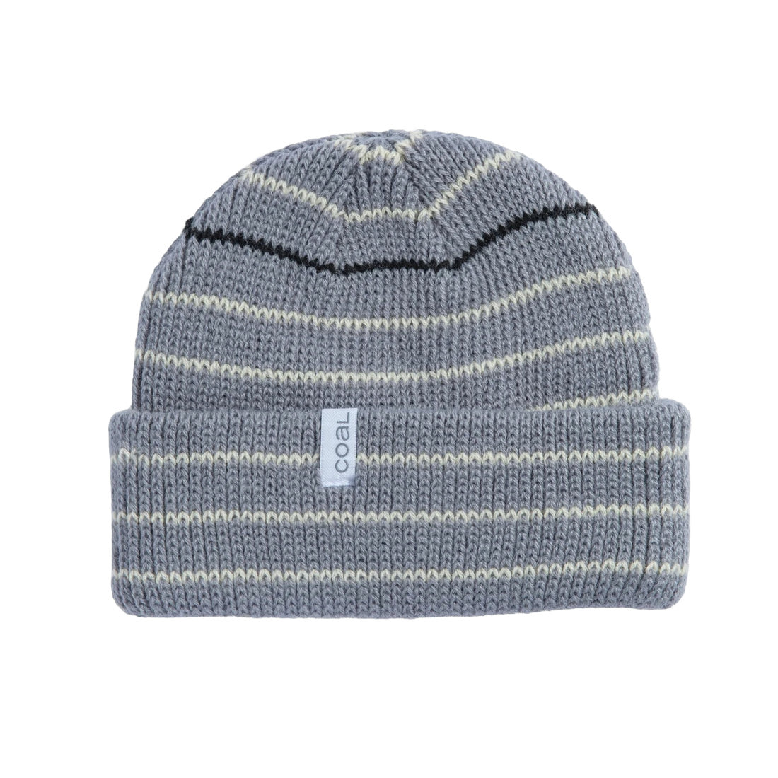 2026 COAL FRENA BEANIE MID GRY STRIPE