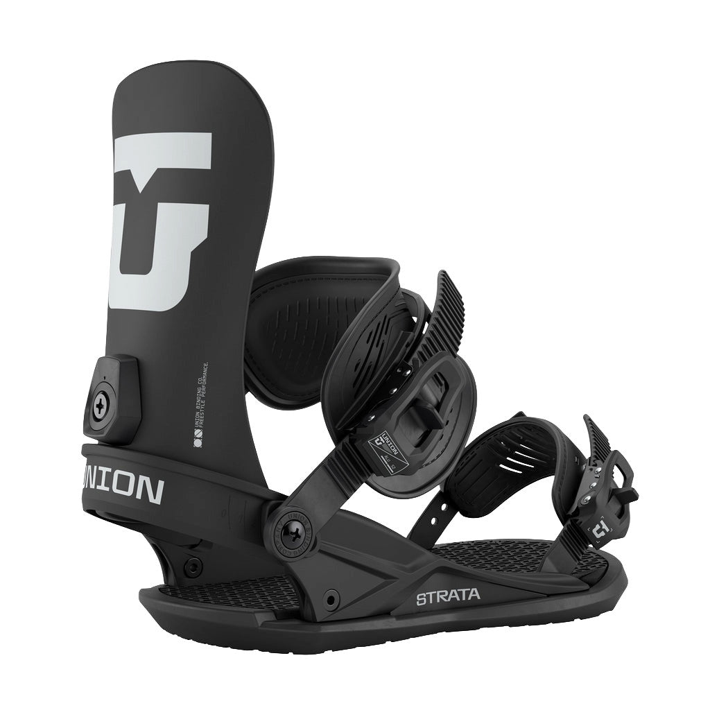 2026 UNION STRATA SNOWBOARD BINDING BLACK