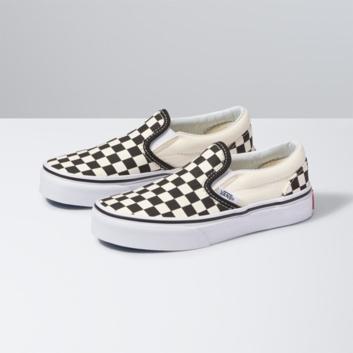 VANS YOUTH CLASSIC SLIP ON SHOE FA21 CHBD CHBD BLKWH