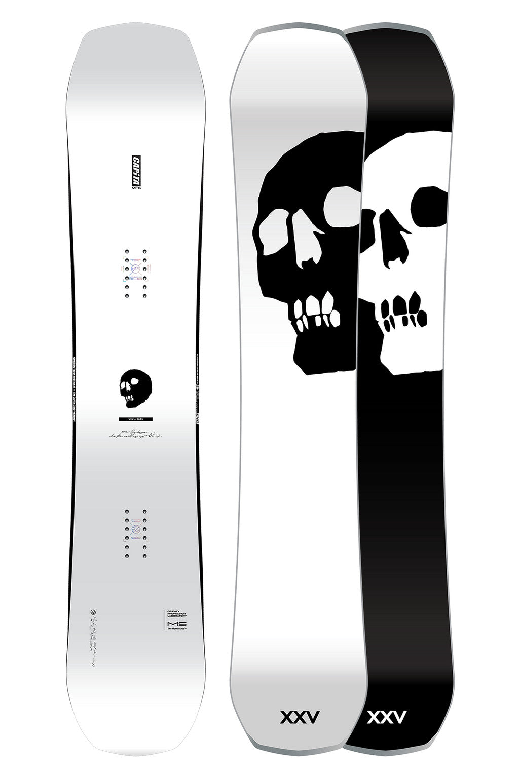 2026 CAPITA BLACK SNOWBOARD OF DEATH WIDE SNOWBOARD