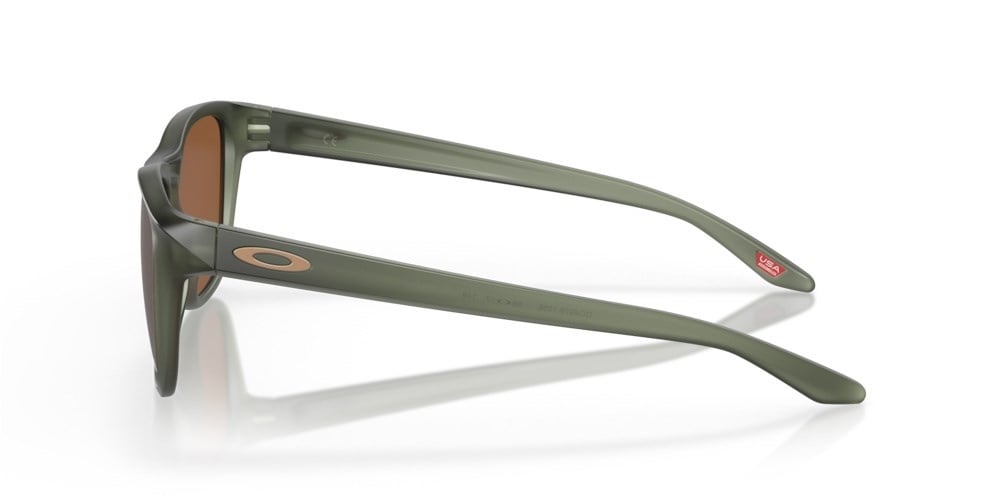 OAKLEY MANORBURN MATTE OLIVE INK SUNGLASSES w/ PRIZM TUNG PLR LENS