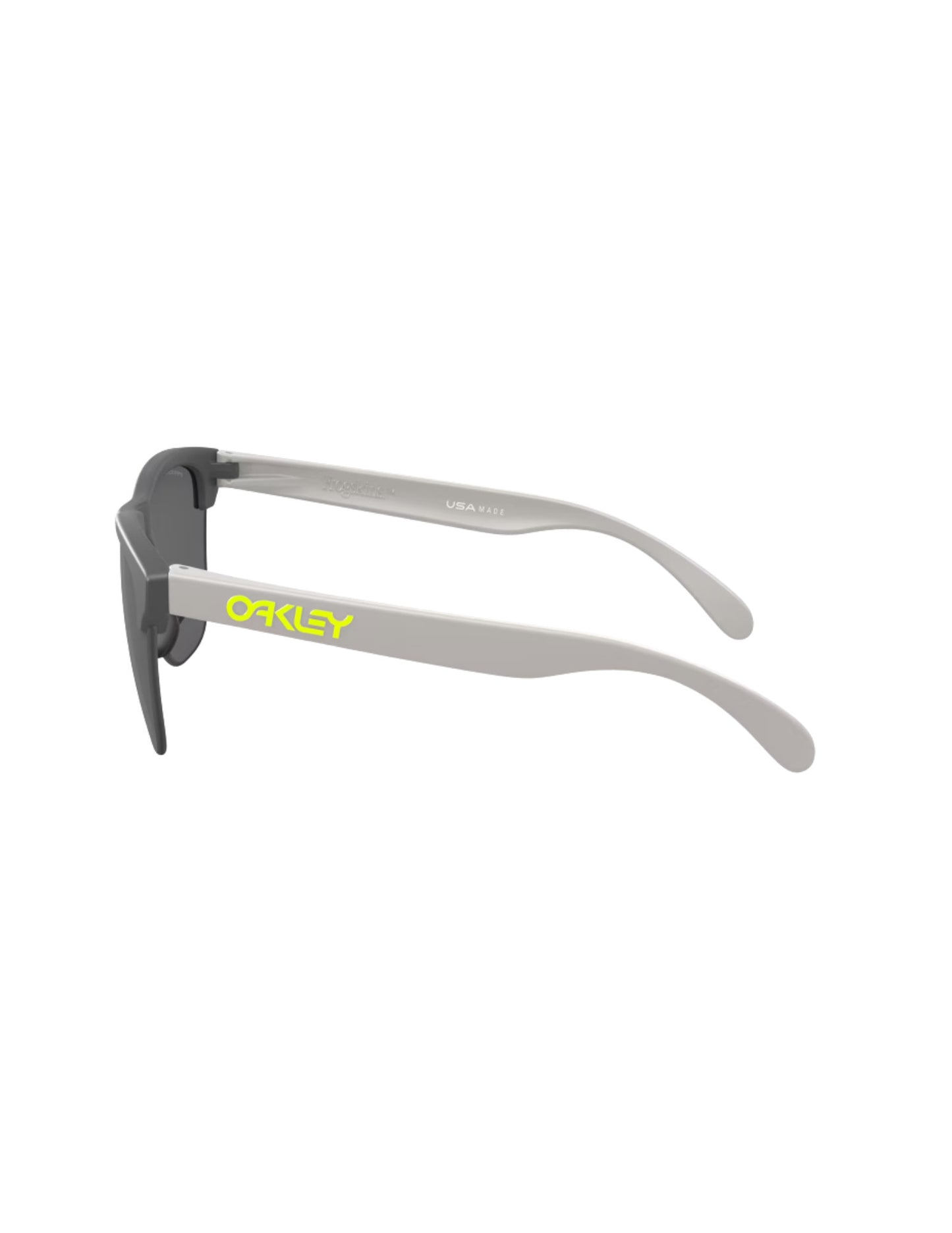 OAKLEY FROGSKINS LITE MATTE DK GRY SUNGLASSES w/ PRIZM BLK LENS