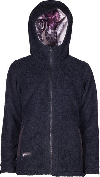 2023 L1 WMNS GENESEE FLEECE BLACK/PHANTOM