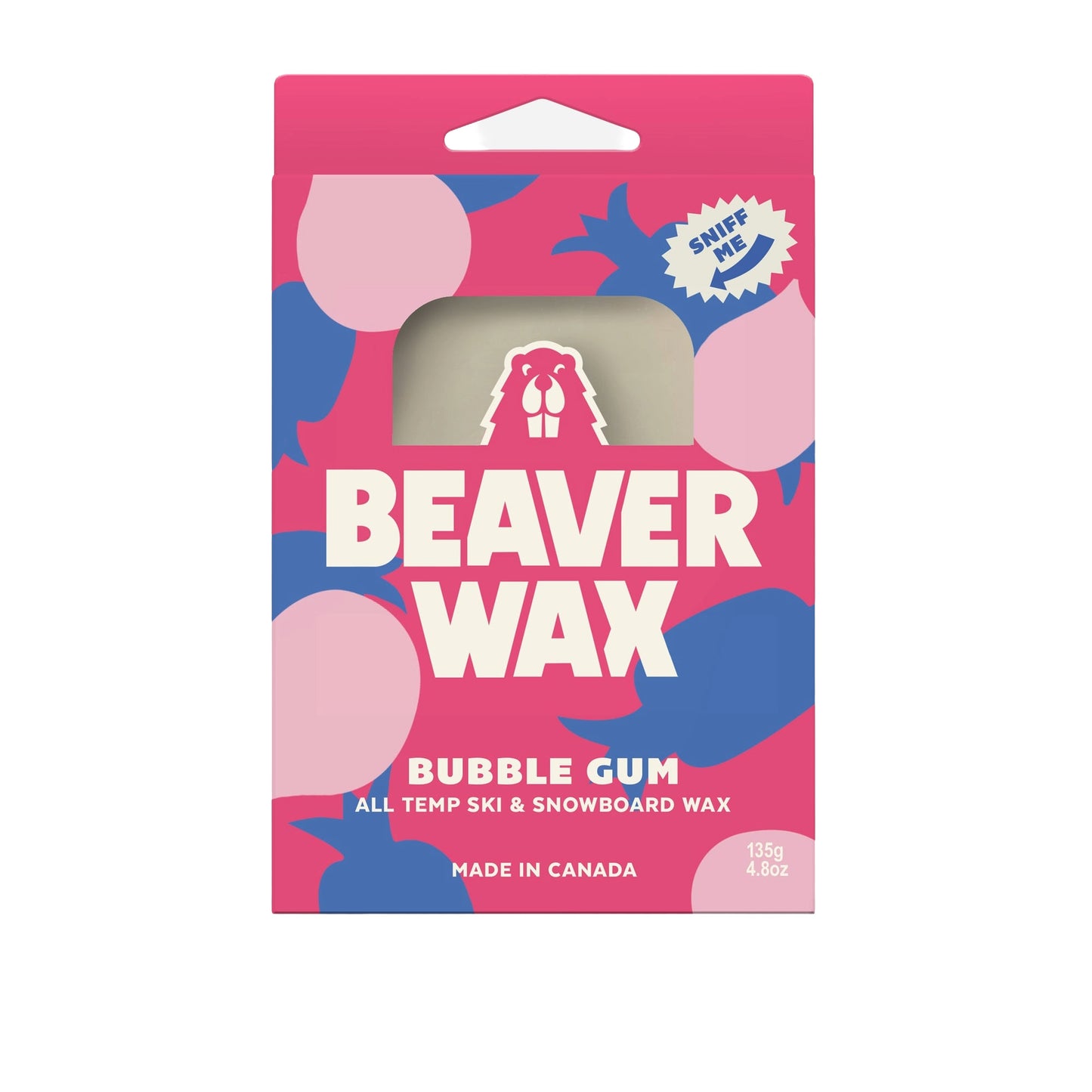 2026 BEAVER WAX BUBBLE GUM SNOW WAX 135G