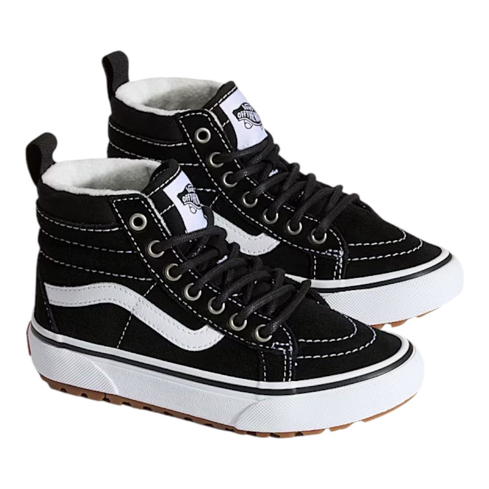 VANS GIRLS MTE SK8-HI SHOES FA25 (BZW) BLACK/WHITE