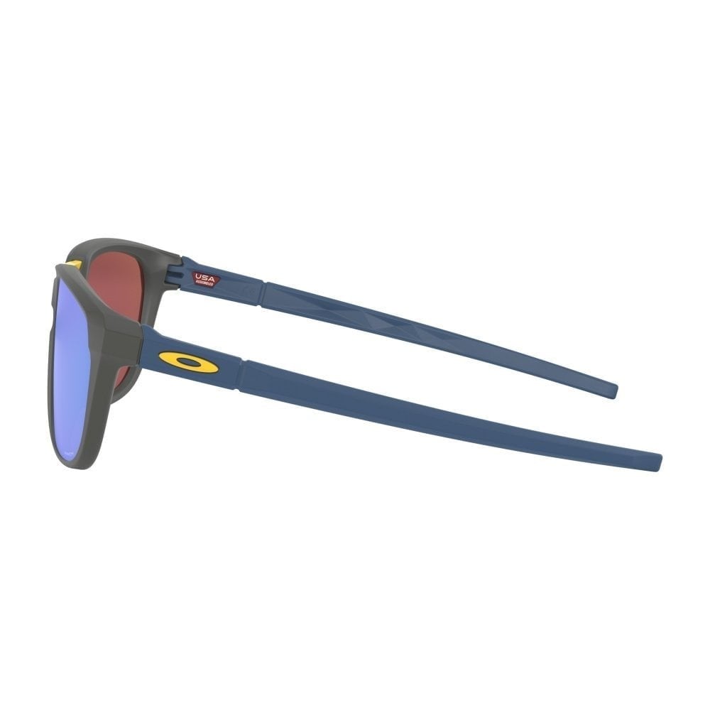 OAKLEY ANORAK MATTE DARK GRY SUNGLASSES w/ PRIZM SAPPHIRE LENS