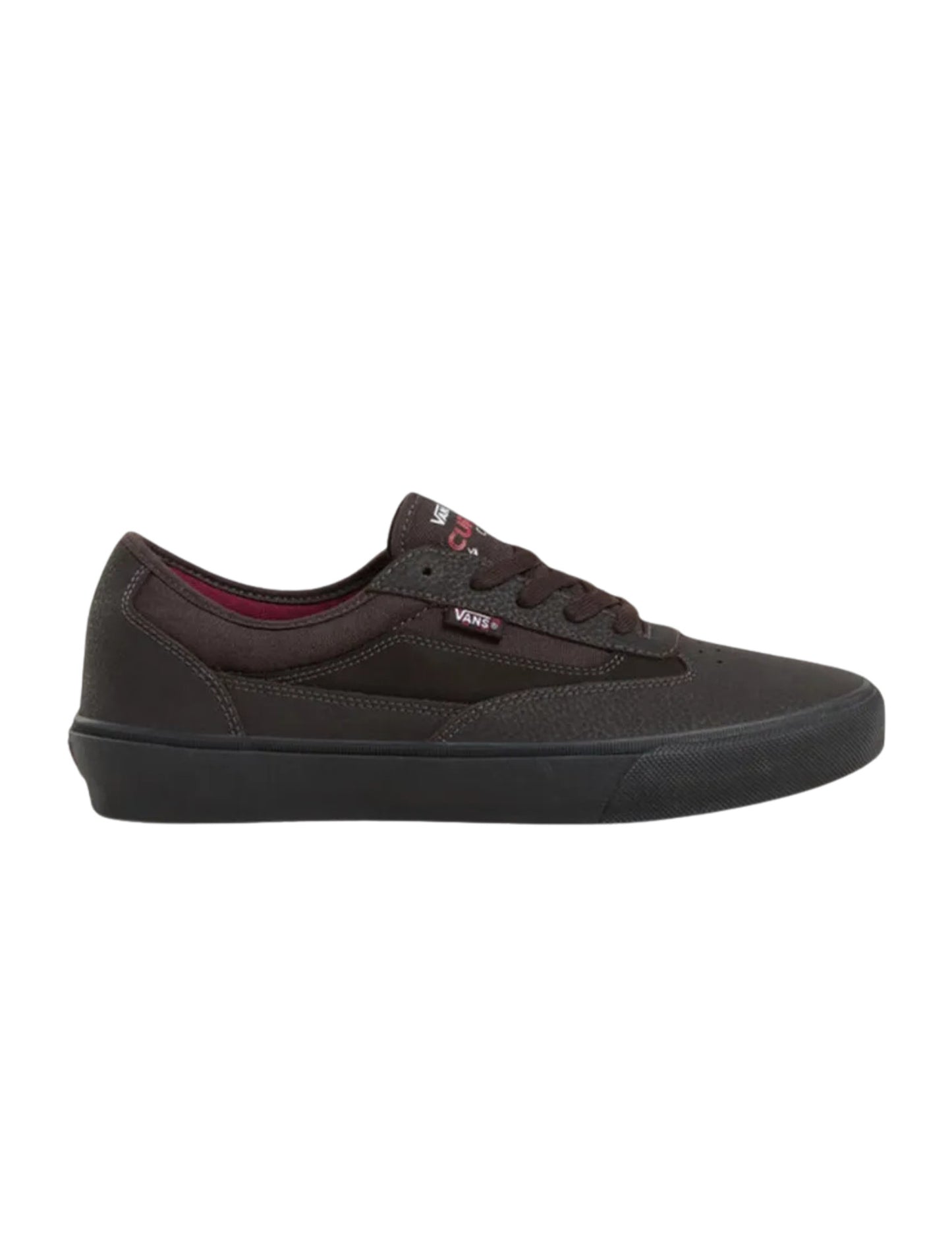 VANS MENS SKATE CURREN CAPLES SHOES SU25 (DRB) DARK BROWN