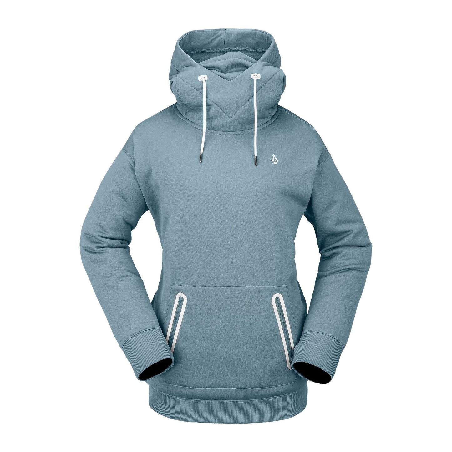 2023 VOLCOM WMNS SPRING SHRED HOODY GREEN ASH