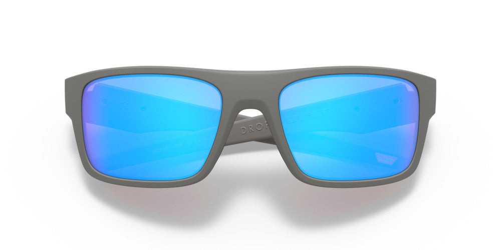 OAKLEY DROP POINT MATTE DARK GRY SUNGLASSES w/ PRIZM SAPPHIRE IRIDIUM LENS