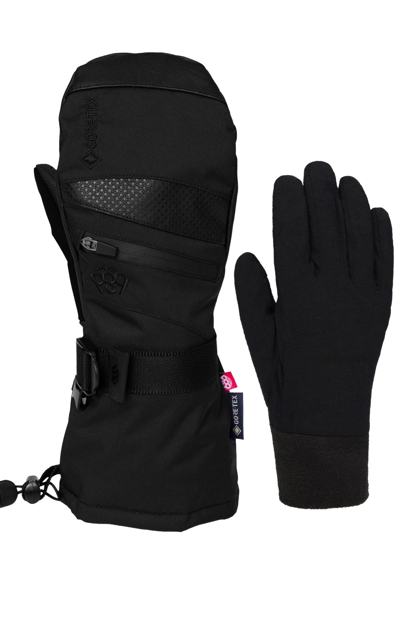2026 686 WMNS GORE-TEX SMARTY 3-IN-1 GAUNTLET MITT BLACK