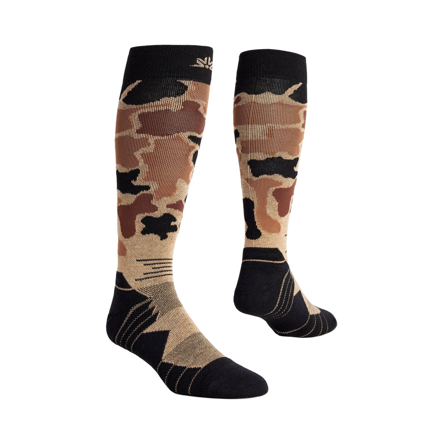 2026 AUTUMN SERVICE DUCK CAMO SNOW SOCKS SAND