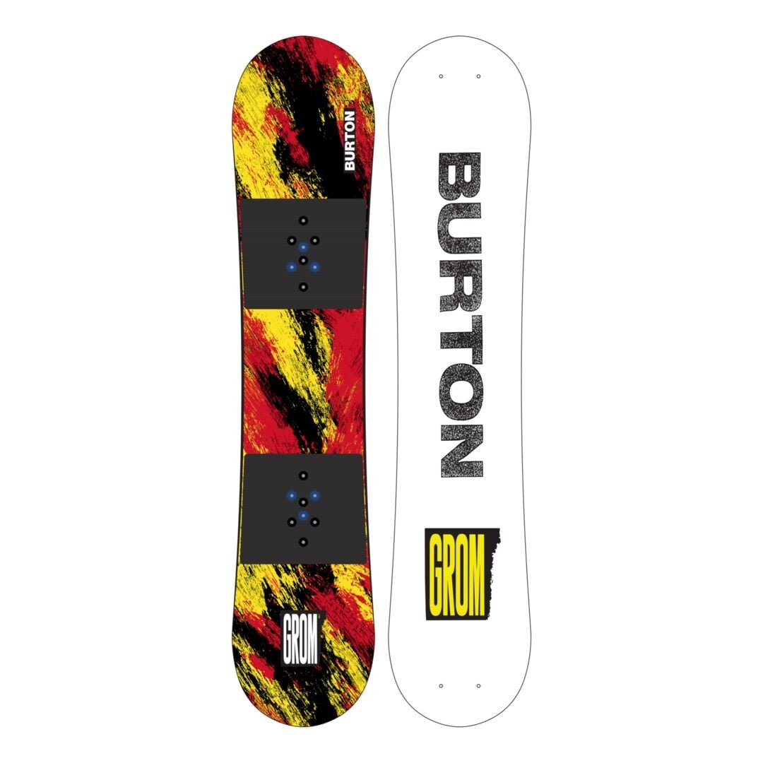 2023 BURTON KIDS GROM SNOWBOARD KETCHUP/MUSTARD