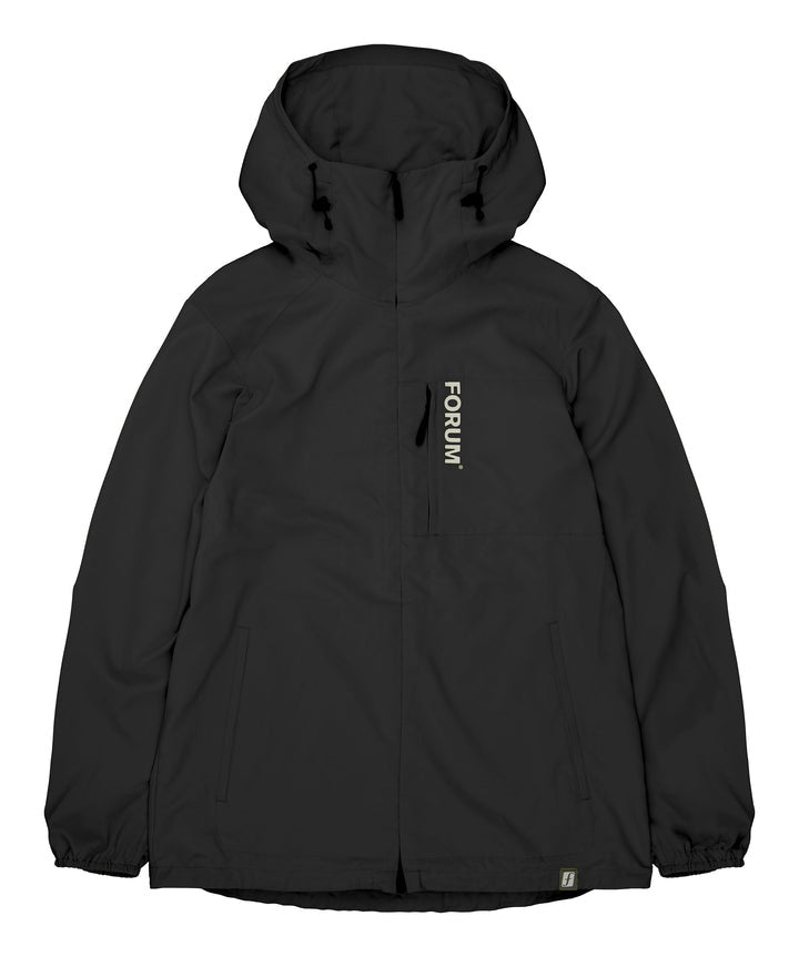2024 FORUM TECH HOODIE BLACK