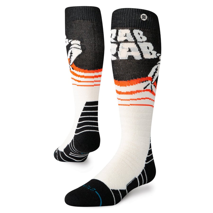 2025 STANCE CRAB GRAB MID SNOW SOCKS CREAM