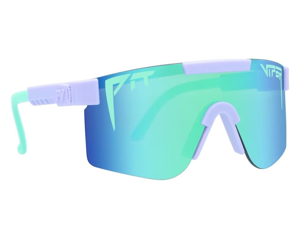 PIT VIPER THE SINGLE WIDES SUNGLASSES THE MOONTOWER wPOLAR GRN/BLUE