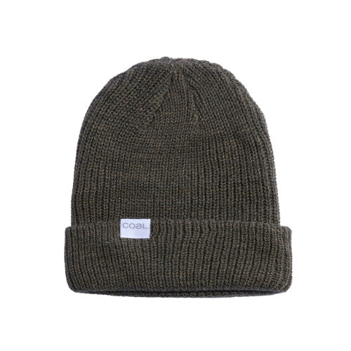 2024 COAL STANLEY SOFT KNIT CUFF BEANIE OLIVE