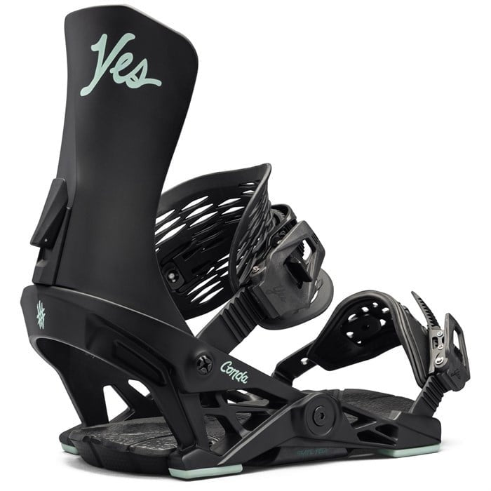 2025 YES WMNS CONDA SNOWBOARD BINDINGS BLACK
