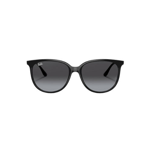 RAY-BAN RB4378 BLACK SUNGLASSES w/ GREY GRADIENT