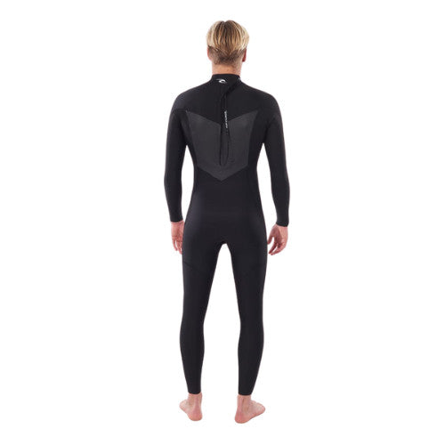 2023 RIP CURL MENS DAWN PATROL 4/3 BACKZIP STEAMER WETSUIT