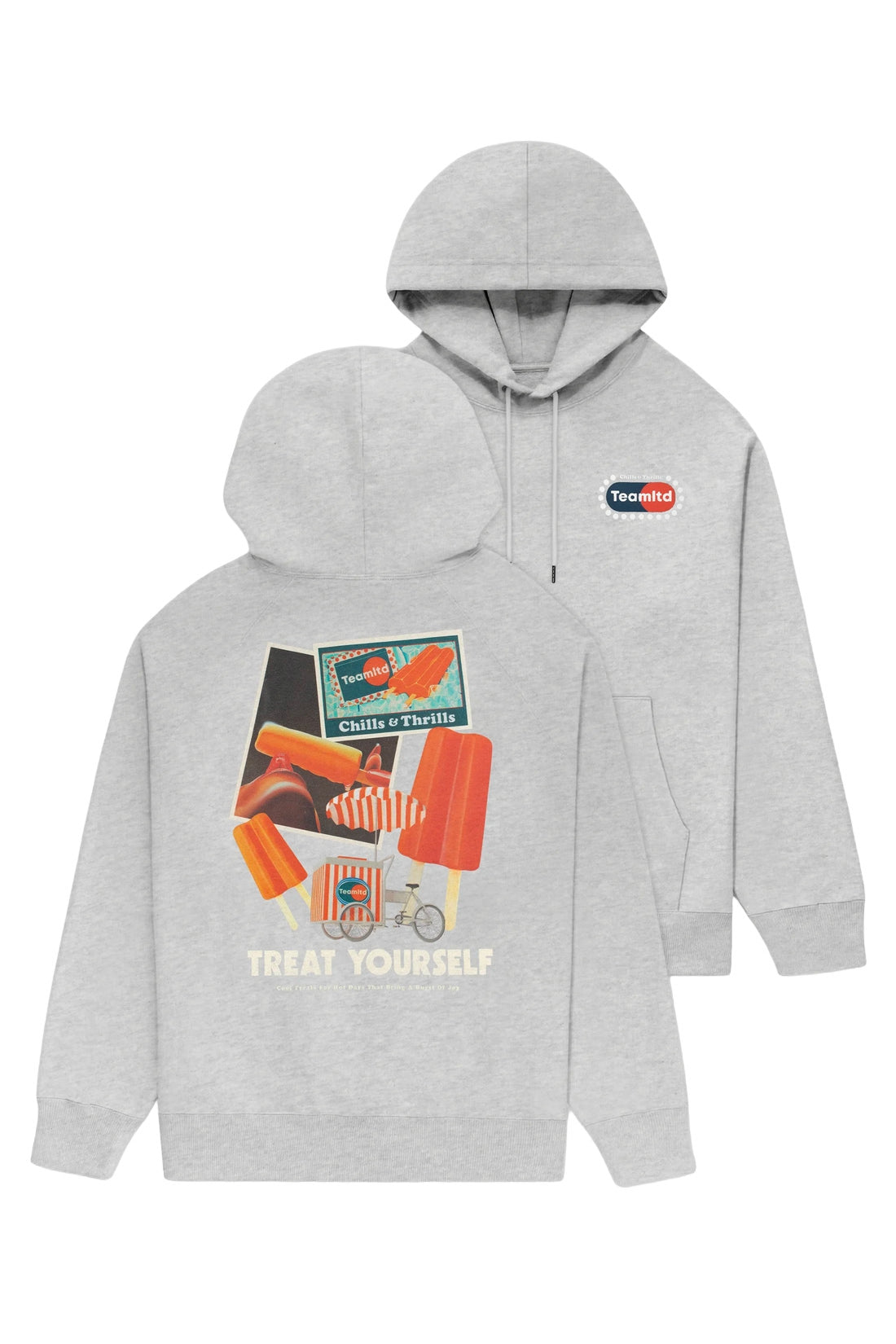 TEAMLTD MENS TREAT YOURSELF HOODY SP25