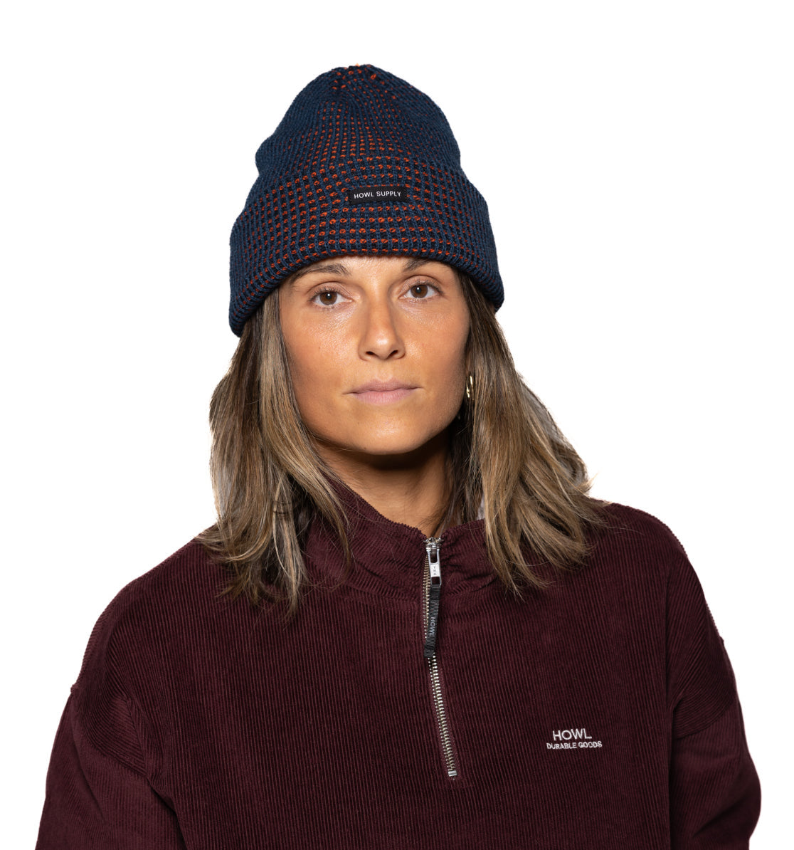 2026 HOWL SLASH BEANIE BLUE