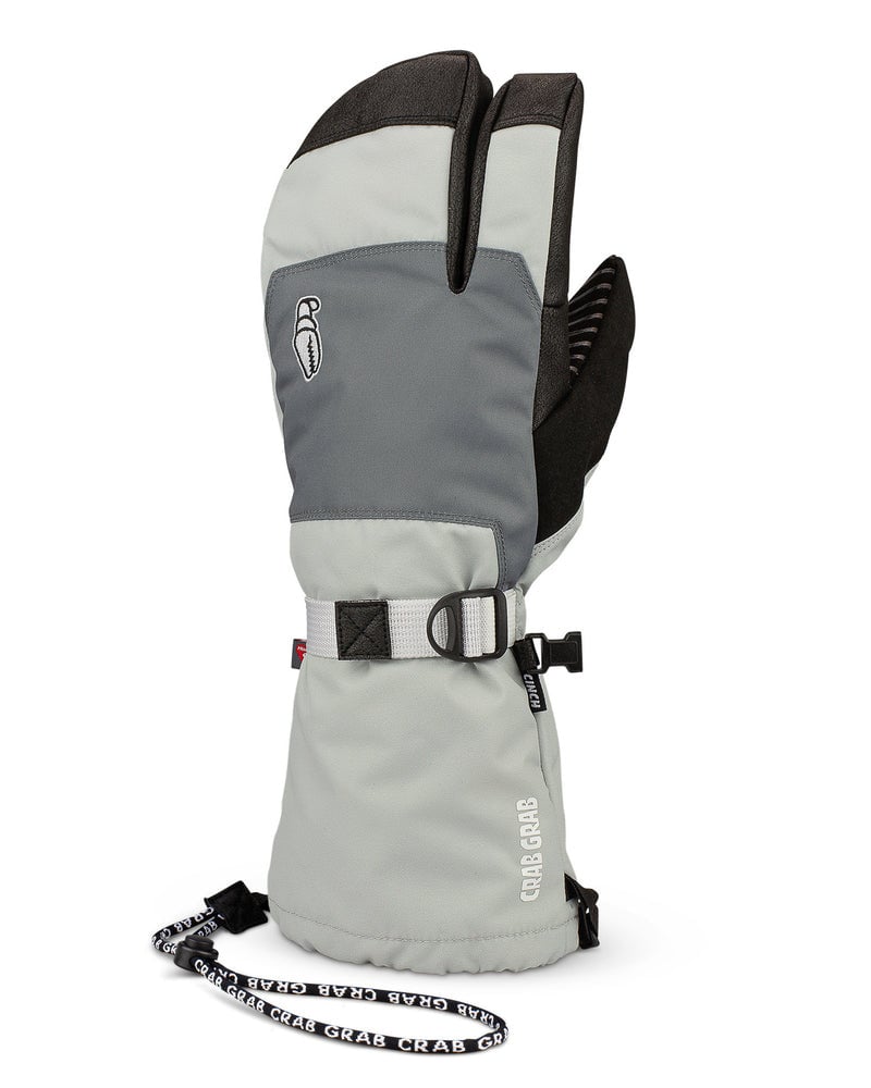 2025 CRAB GRAB CINCH TRIGGER MITT DOUBLE GREY