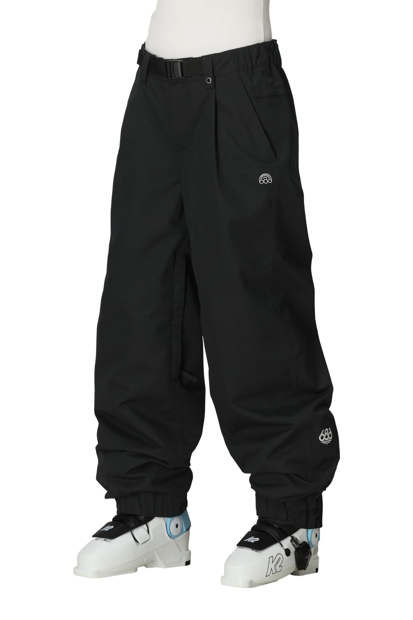 2026 686 WMNS OUTLINE SHELL PANT BLACK