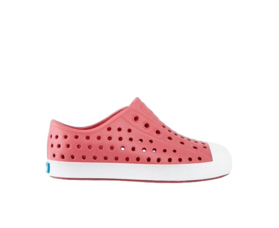NATIVE JEFFERSON YOUTH SHOE SP22 CLOVER PINK/SHELL WHITE