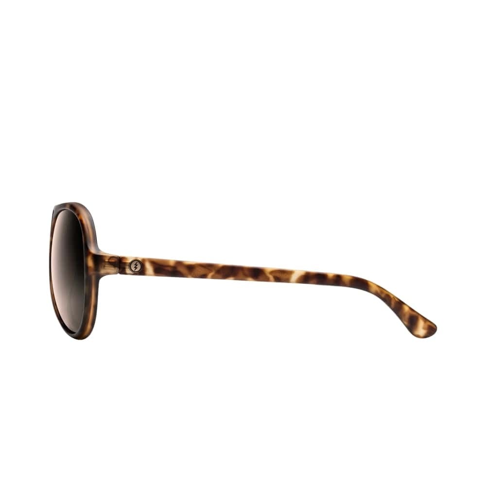 ELECTRIC ELSINORE MATTE TORT SUNGLASSES w/ BRNZ PLR LENS