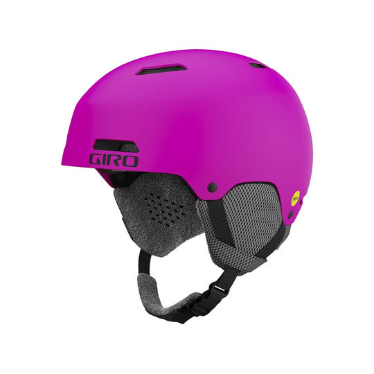 2025 GIRO KIDS CRUE MIPS SNOWBOARD HELMET MATTE BRIGHT PINK