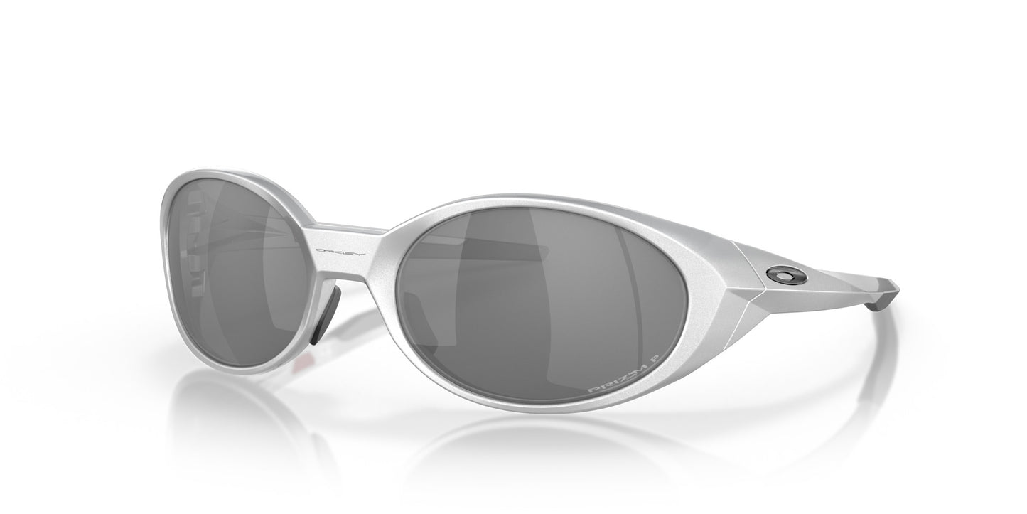 OAKLEY EYEJACKET REDUX SILVER SUNGLASSES w/ PRZM BLK POLAR