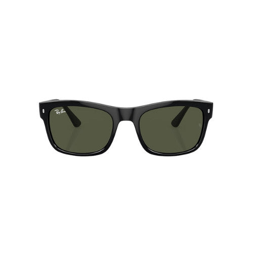RAY-BAN RB4428 BLACK SUNGLASSES w/ GREEN